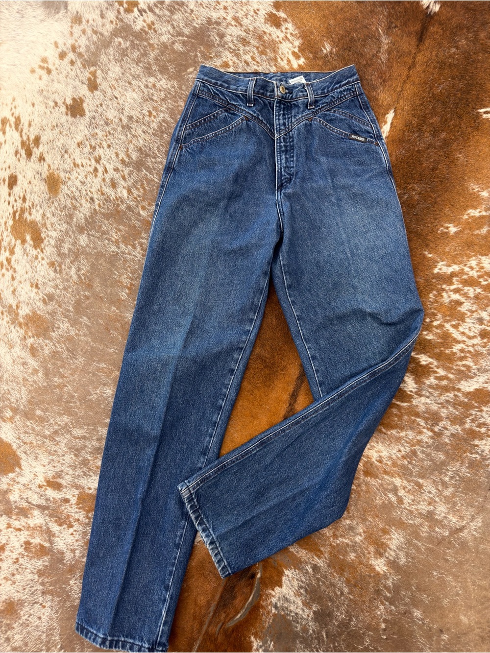 Vintage Rockies High-Rise Dark Blue Womenβs Jeans